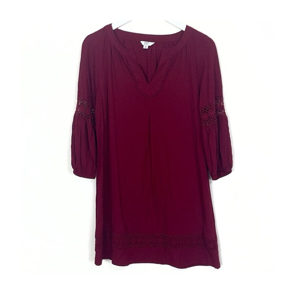 Crown & Ivy Balloon Sleeve Dress